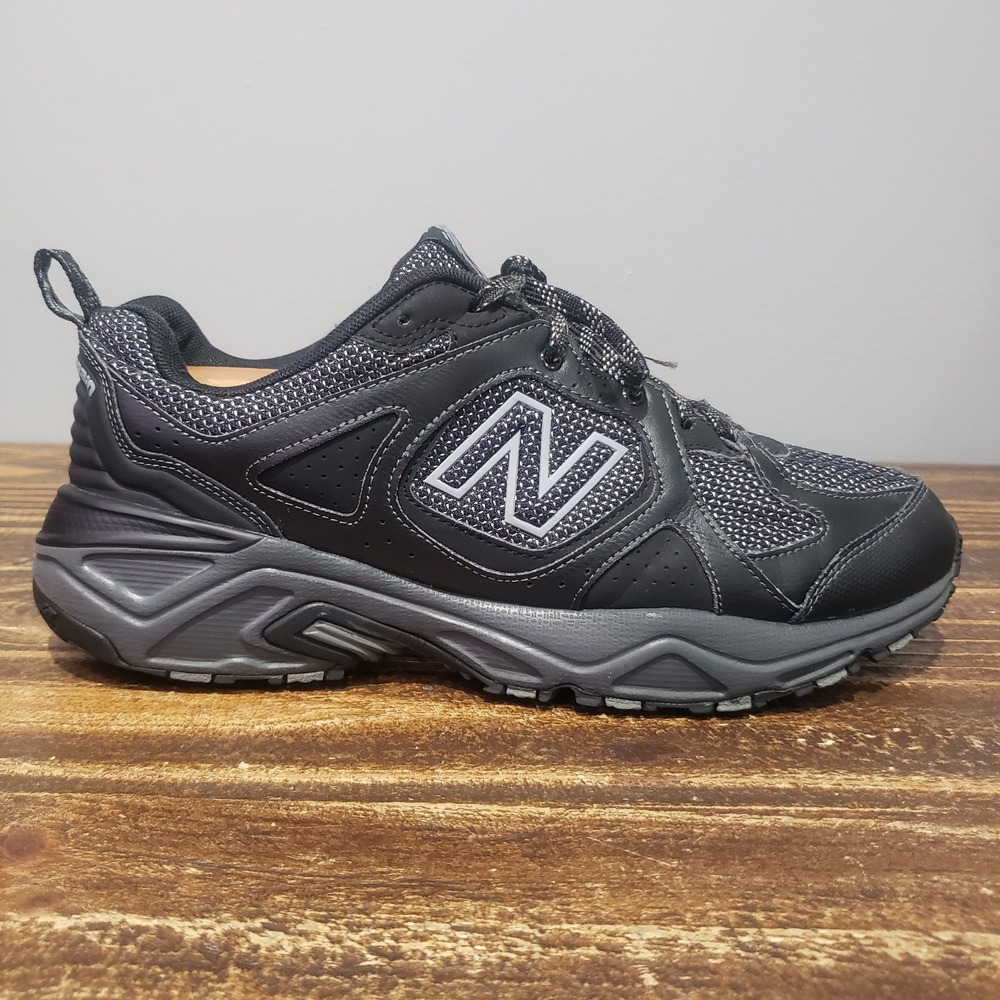 Men's NEW BALANCE MT481LB3 481 V3 Trail Running Shoes Black Men’s 10 Wide 4E